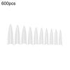 600Pcs Pointed Long Full Cover Fake Nail Tip False Artificial Fingernail Manicure