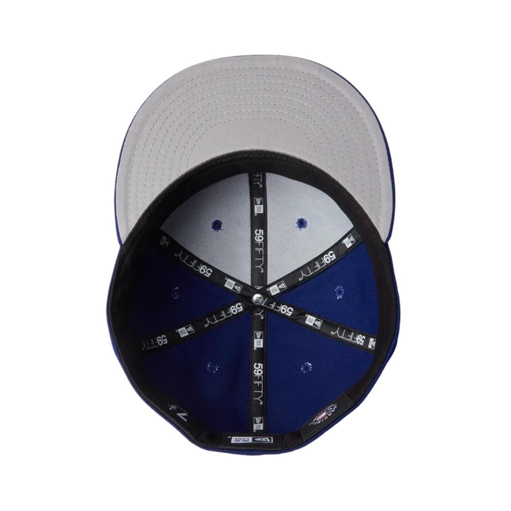 New Era 59FIFTY MLB Логотип на козырьке Los Angeles Dodgers Темно-синий Размер 7 (55,8см)