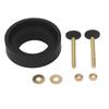 Toilet Tank To Bowl Sealing Gasket Rubber and Brass Toilet Tank To Bowl Repair Kit for Home Bathroom