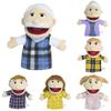Creative Open Mouth Full Family Hand Puppet Plush Doll Toy For Roleplaying And Storytelling