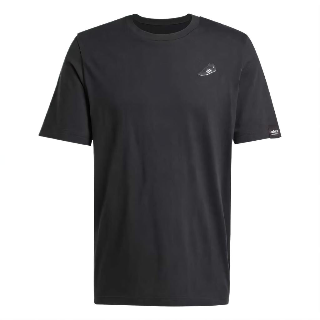 adidas Футболка Copa Signature Graphic Tee, черная, мужская, уличная, JJ1421