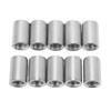 10 Pcs Round Connector Nut M10x1.5 L20mm Stainless Steel Female Thread Round Coupling Nuts Threaded