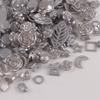 30 г/60 г Случайная смесь Акриловые Разделители Россыпные Бусины Для DIY Браслета Ожерелья чехлов для телефонов Изделия для изготовления украшений Аксессуары Материал