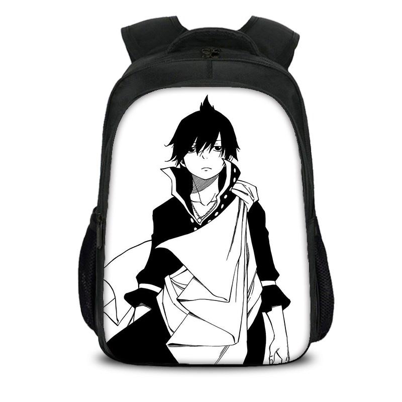 FAIRY TAIL Двухслойный Рюкзак Мультяшный Аниме Принт Студенческий Для Мальчиков и Девочек Новый Большой Вместимости Универсальный