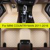 Автомобильные коврики для MINI COUNTRYMAN ПЯТИМЕСТНЫЙ 2011 2012 2013 2014 2015 2016 автомобильные подкладки для ног автомобильный ковер