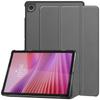 Для планшета Lenovo Tab 10.1 2025 TB-311FU - Кожаный чехол, Ударопрочный защитный чехол-книжка с тремя сгибами