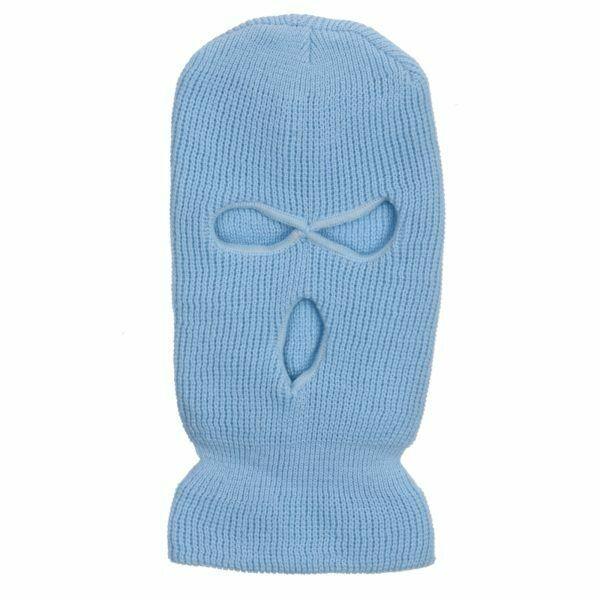 Балаклава мотоциклетная шея зимняя лыжная анфас 3 отверстия маска шапка с капюшоном шапка-бини