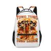 Модный Новый Крутой tungtungtung Студенческий Рюкзак для Книг Ноутбуков 3D Печать Оксфорд Водонепроницаемый Рюкзаки для Путешествий Мальчиков/Девочек