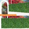 1M/3M Green Plants Fence Leaf Balcony  Screen Ivy Wall Artificial Leaf Screening Roll  Indoor Use