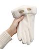 Touchscreen Women Winter Gloves Thick Driving Gloves Fashion Cycling Mittens  Running