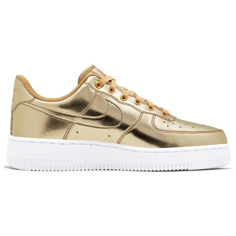 Nike Air Force 1 Low Metallic Gold Women's Sneakers CQ6566-700