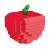 DIY фрукты мини-строительные блоки яблоко банан вишня 3D модель украшения дома детские развивающие игрушки в сборе подарки для мальчиков и девочек