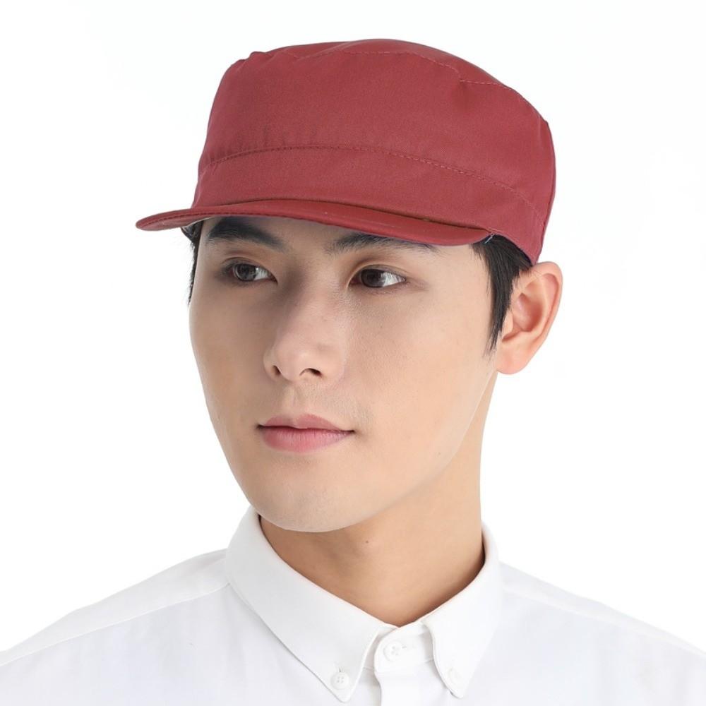 Washable Hygienic Cap Dust-proof Chef Hat Hygienic Food Service Cap  Cooking