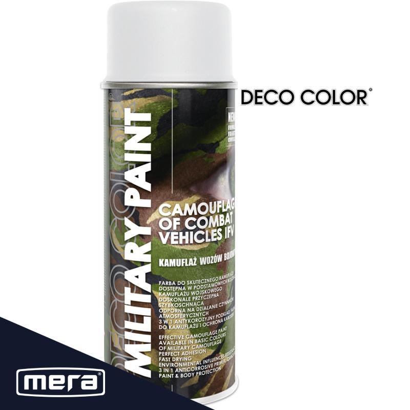 Spray Deco Color Military Paint Ral9010 Flat White 400Ml 289010