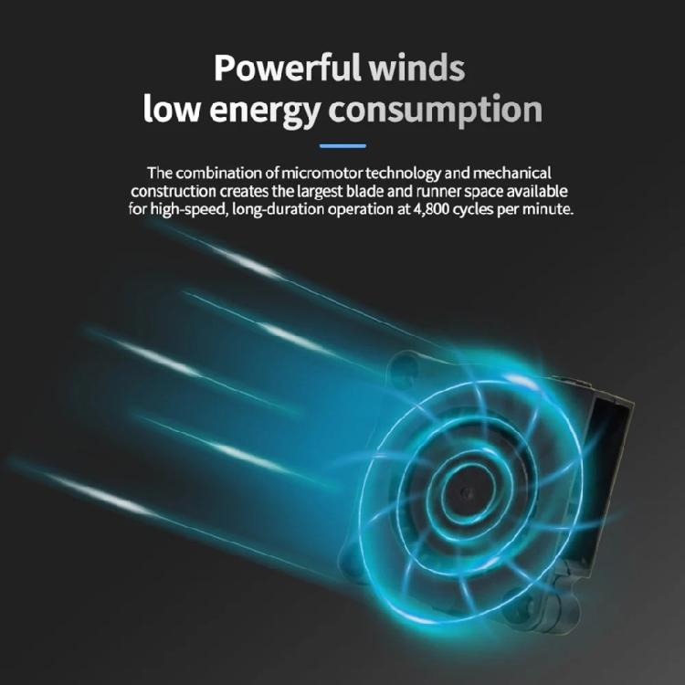 Высокая совместимость 4015 Охлаждающий вентилятор с двойным шарикоподшипником Простая установка для обслуживания 3D-принтеров 3/4Pro Высокоскоростной вентилятор