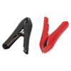 1 Pair Battery Crocodile Clamp Jumper 100A Cables Boost Clamp Welding Clip Red Positive Black Negative Pole