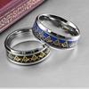Европейские и американские мужские украшения из титановой стали, кольца из нержавеющей стали, кольца с эмалью, масонские мужские кольца