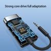 Small Double Function Bluetooth-compatible 5.4 Sound Transmitter Receiver with Clear Sound Long play time Portable Designs