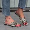 Fashion Summer New Women Slippers Flat Bottom Non-slip Outdoor Open Toe Beach Female Sandals Sexy Fashion Design Slides Woman Shoes