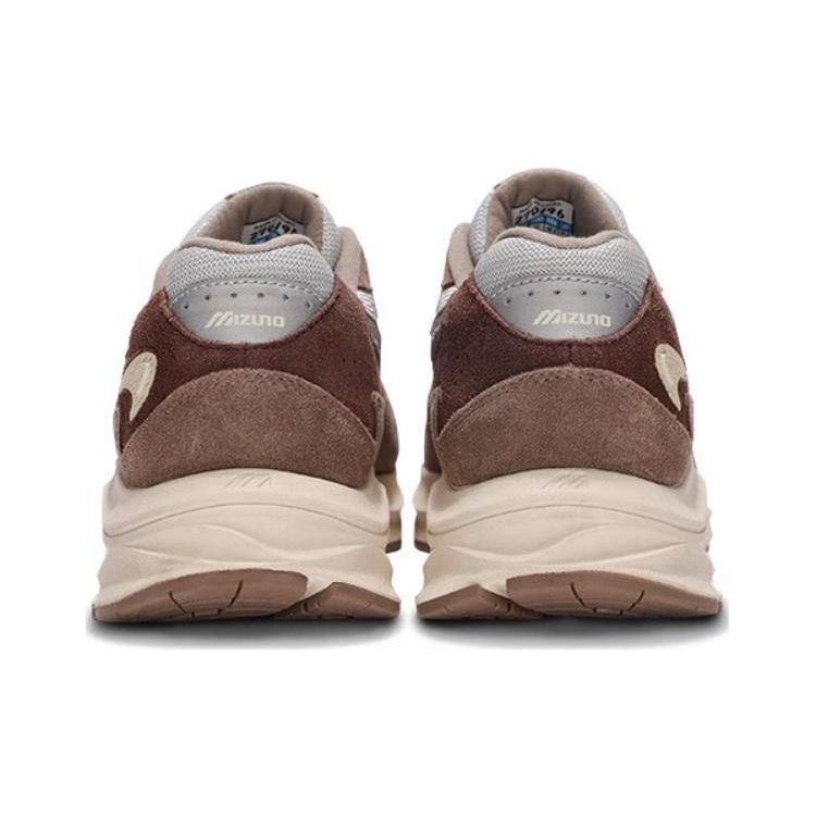 Mizuno Pi Ретро Винтаж Толстая Подошва Замша Синтетическая Кожа Амортизация Нескользящие Дышащие Низкие Повседневные Кроссовки для Бега D1GH2323-03