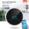 Детектор утечки газа Graffiti Air Sense WiFi: Сигнализатор природного газа, метана, биогаза с датчиком температуры и интеграцией TUYA.