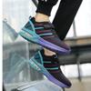 Spring and Autumn New Low Top Purple Round Head Universal Spider-Man Solid Color Sports Flat Heel Velcro Women's Canvas Shoes