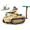 WW2 German Military Tank II Bricks Sets Classic Arms Model Children's Education Toy Gifts