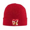 Baseball Drip 67 Cool Player Number 67 Ice Cream Drip Knit Hat Casual Caps Kpop Beanie Hats Winter Design Thermal Bonnet Hats