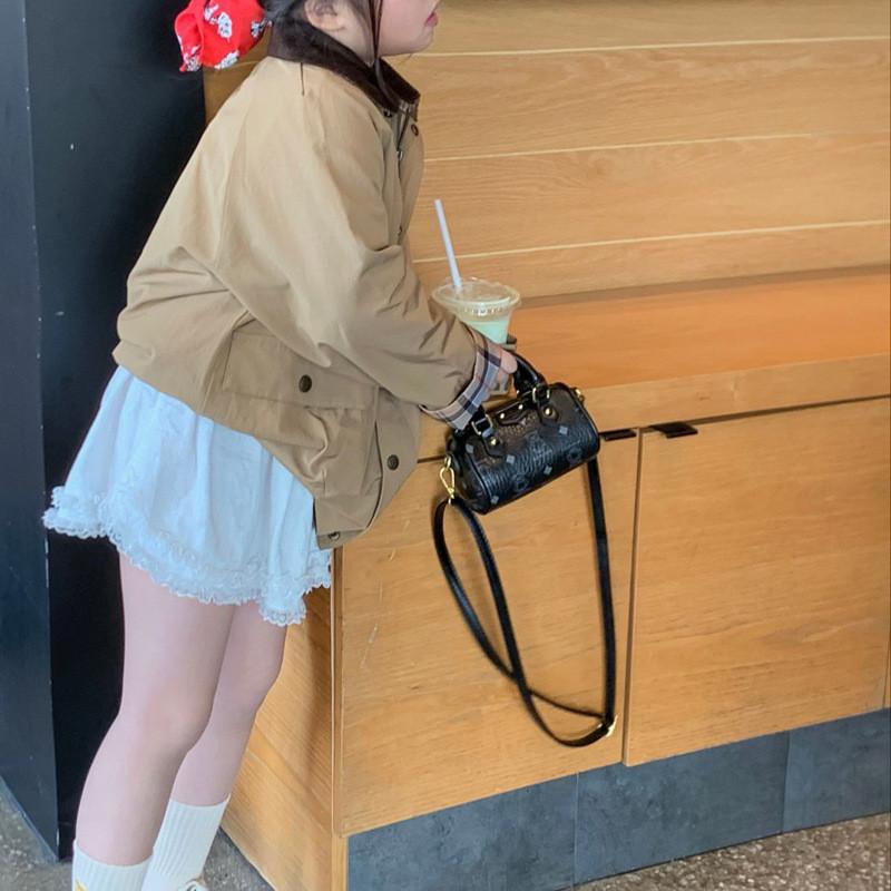 Стильная детская сумочка в корейском стиле, милая детская сумочка, легкая сумка-бостон для девочек и мальчиков