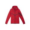 Мужская толстовка с капюшоном на молнии Nike Tech Fleece Windrunner для зала Красная HV0950-687