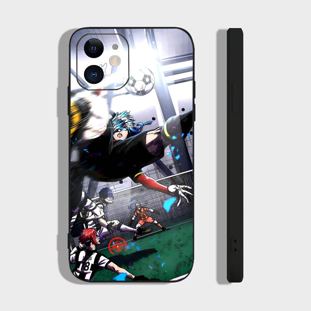 Аниме М-Майкл Кайзер Для IPhone 17 Air 16 15 14 13 12 11 Pro Черный Мягкий Чехол для Телефона