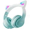 YaPanda Headphones, Cute Cat Ear Bluetooth Headphones, Ultra Long Standby LED Light Up, Wireless, Lightweight, Breathable, Soft, Foldable, Size