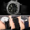 Для ремешка часов Panerai Pam00984 00985 PAM111 PAM441 Stealth Нейлоновый кожаный ремешок Браслет Аксессуар 24 26 мм большой размер для мужчин
