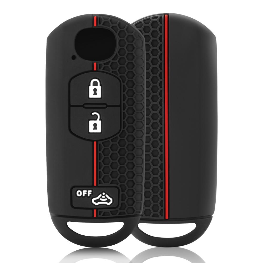 Silicone Key Case Fob For Mazda CX-3 CX5 CX-5 M2 M3 M5 M6 GT 2015 2016 2017 2018 Keyless Remote Key Cover 3 Button