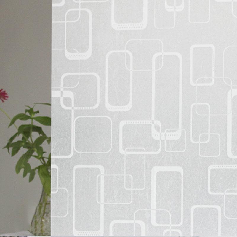 45x200 см пленка для окон витражная пленка матовая конфиденциальная оконные наклейки статическое прилипание самоклеящиеся наклейки для окон