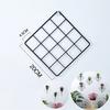 Creative Home Decoration Square Iron Clip Room Living Room Wall Decoration Fashion Accessories