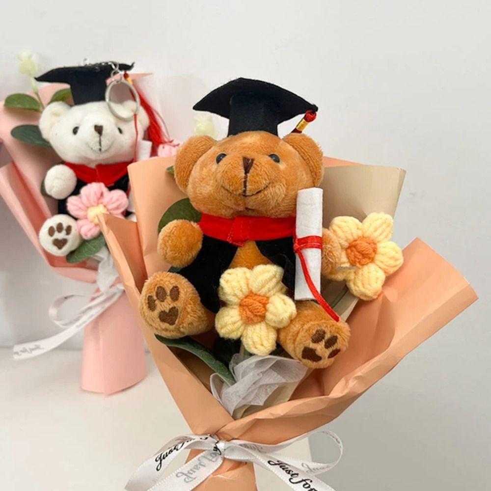 Graduation Season Graduation Flower Bouquet Mini Bear Bouquet School Graduate Gifts
