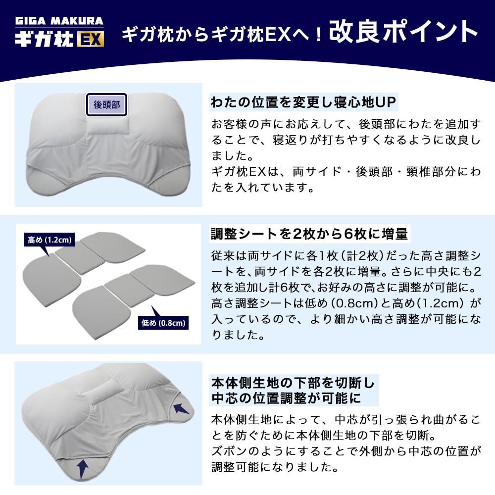 Showa Nishikawa Giga Pillow EX Подушка Giga Pillow EX Подушка Большая Подушка до плеч Подушка до плеч Очень большой размер Свободный размер