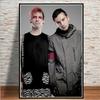 Популярная абстракция Twenty One Pilot Rock Music Band Star Poster Art Canvas Modern Painting Mural для гостиной, украшения дома