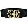 Female Wide Waistband Elastic Stretch Belt For Women Dress Clothing Accessories