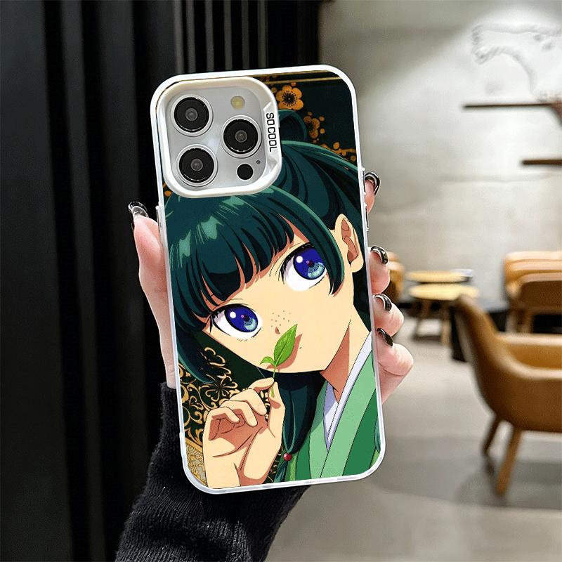 A-Apothecary D-Diaries Аниме Мягкий Чехол для Телефона для iPhone 15 16 17 Pro Max 17Air 16E 14 Plus 13 12 Mini Ударопрочный Чехол Задняя Крышка