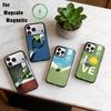Теннисная культура Чехол для телефона Для iPhone17,16,15,14,13,12,11 Plus,Pro Магнитный Для Magsafe Беспроводная зарядка