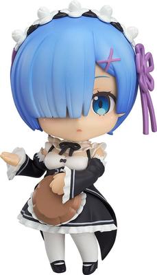 GOOD SMILE COMPANY Nendoroid Жизнь в другом мире Рему Пластиковая Раскрашенная Подвижная Фигурка Третья Перепродажа ReZERO -Начало Другого Мира- Без Масштаба