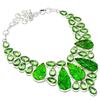 Peridot Gemstone 925 Sterling Silver Jewelry Necklace 18"