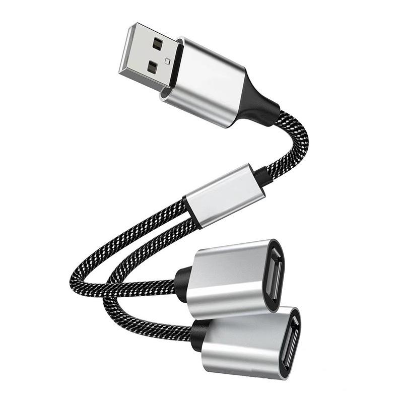 USB-разветвитель ХАБ Удлинители 2/3/4 порта Зарядное устройство для телефона Адаптер питания OTG Множественный расширитель Зарядная док-станция для компьютера