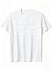 Unisexs And Unisexs Fun Patterned Tshirts Roundneck Casual Style Featuring Humorous Quotes Comfortable And Snug Fit