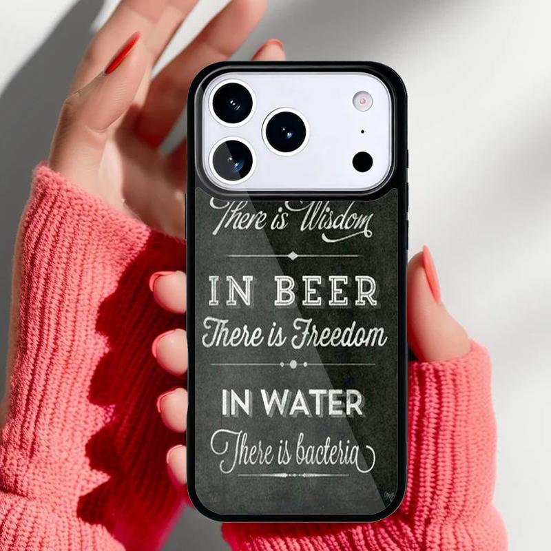 КРУТОЙ ЦИТАТНИК ПРО ВИСКИ Чехол для телефона для iPhone 17 16 15 14 13 Pro Max Задняя крышка для 12 11 Pro Coque