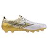 Mizuno Alpha Ag Artificial Turf Fg Durable Soccer Shoes Unisex Soccer Shoes Platinum P1GA246050