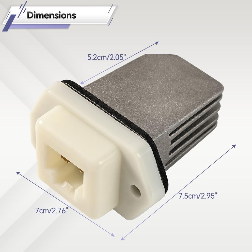 Модуль усилителя управления вентилятором отопителя переменного тока, резистор, подходит для Nissan NV Rogue Sentra 27761-4BA0A 277614BA0A 27761-70T03 2776170T03