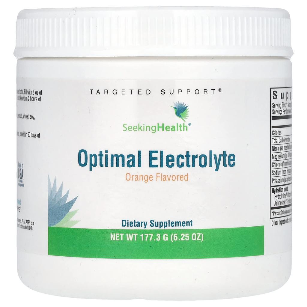 Seeking Health Optimal Electrolite, Orange, 6.25 Oz (177.3 G)